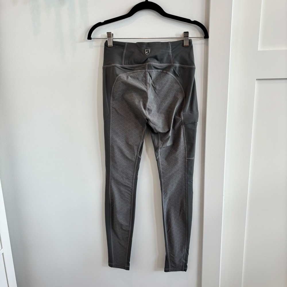 KUHL Transcendr Leggings Womens Size XS Gray Durable Outdoor Adventure Pants 28" - Picture 4 of 10